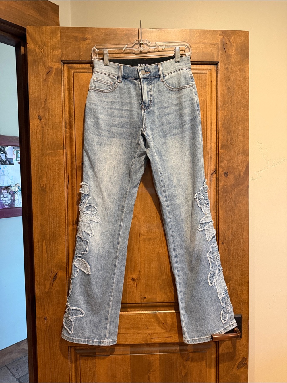 Embroidered Tribal Jeans